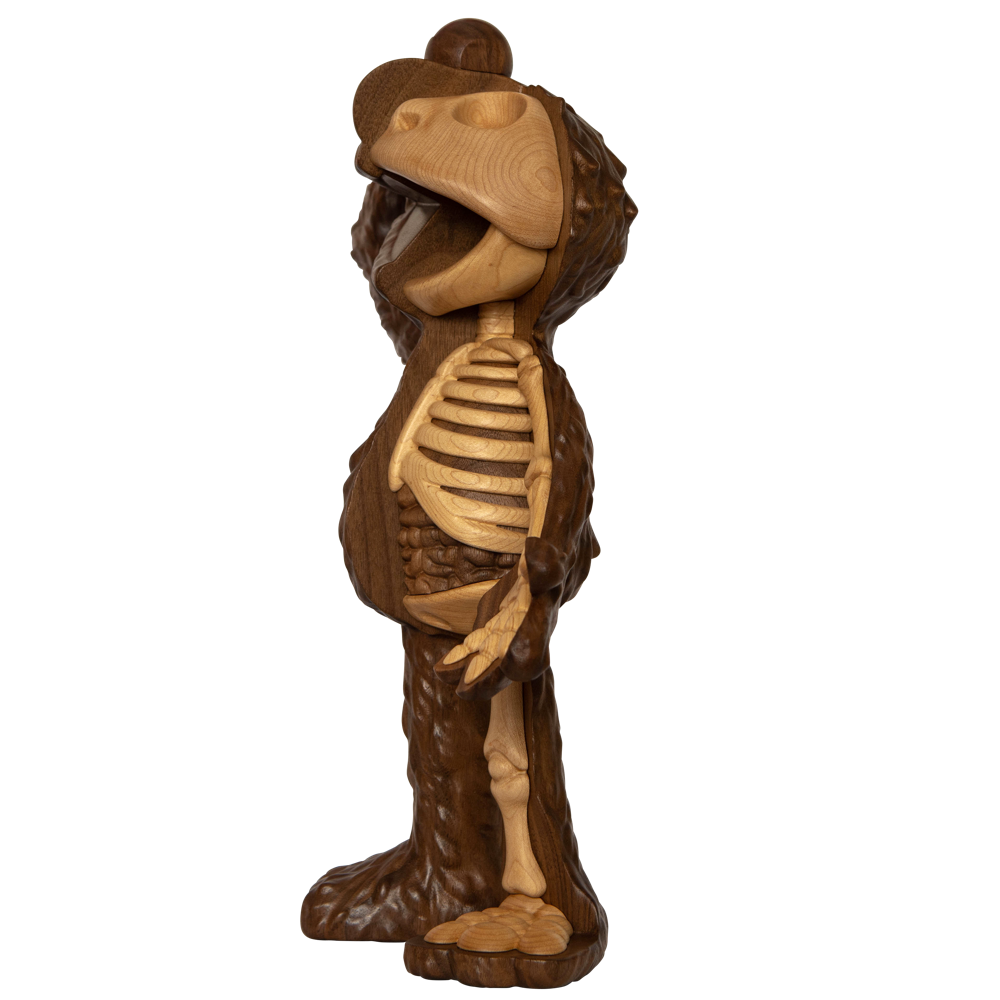Woodworked Dissected Elmo – Premium Worked
